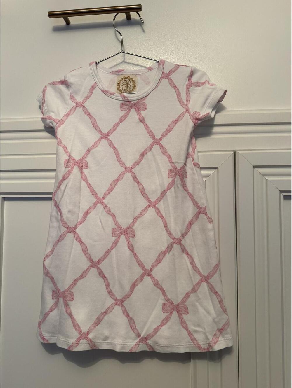 TBBC pink ribbon dress 4t